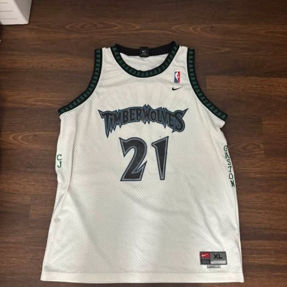 Nike Minnesota Timberwolves Kevin Garnett #21 Basketball Jersey